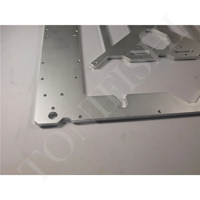 Reprap Мендель Prusa I3 3D рамка алюминиевого сплава 6 мм Толщина окисление серебра