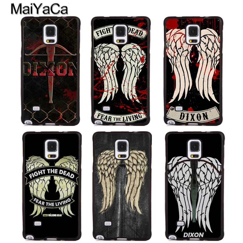 Ходячие мертвецы Дэрил Диксон крылья для Samsung S21 Ultra S20 FE S10 Plus Note 10 20 A50 A70 A21S A51 A71 A72 A12