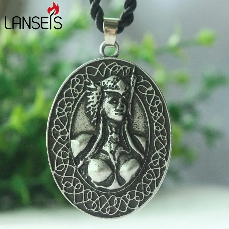 Lanseis 10 шт. подвеска с кулоном norse god Valkyrie Freya Norse колье в стиле викингов|viking necklace|pendant