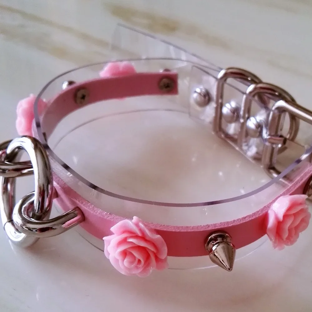 Ожерелье чокер в стиле Харадзюку модное пикантное кожаное ожерелье панк с