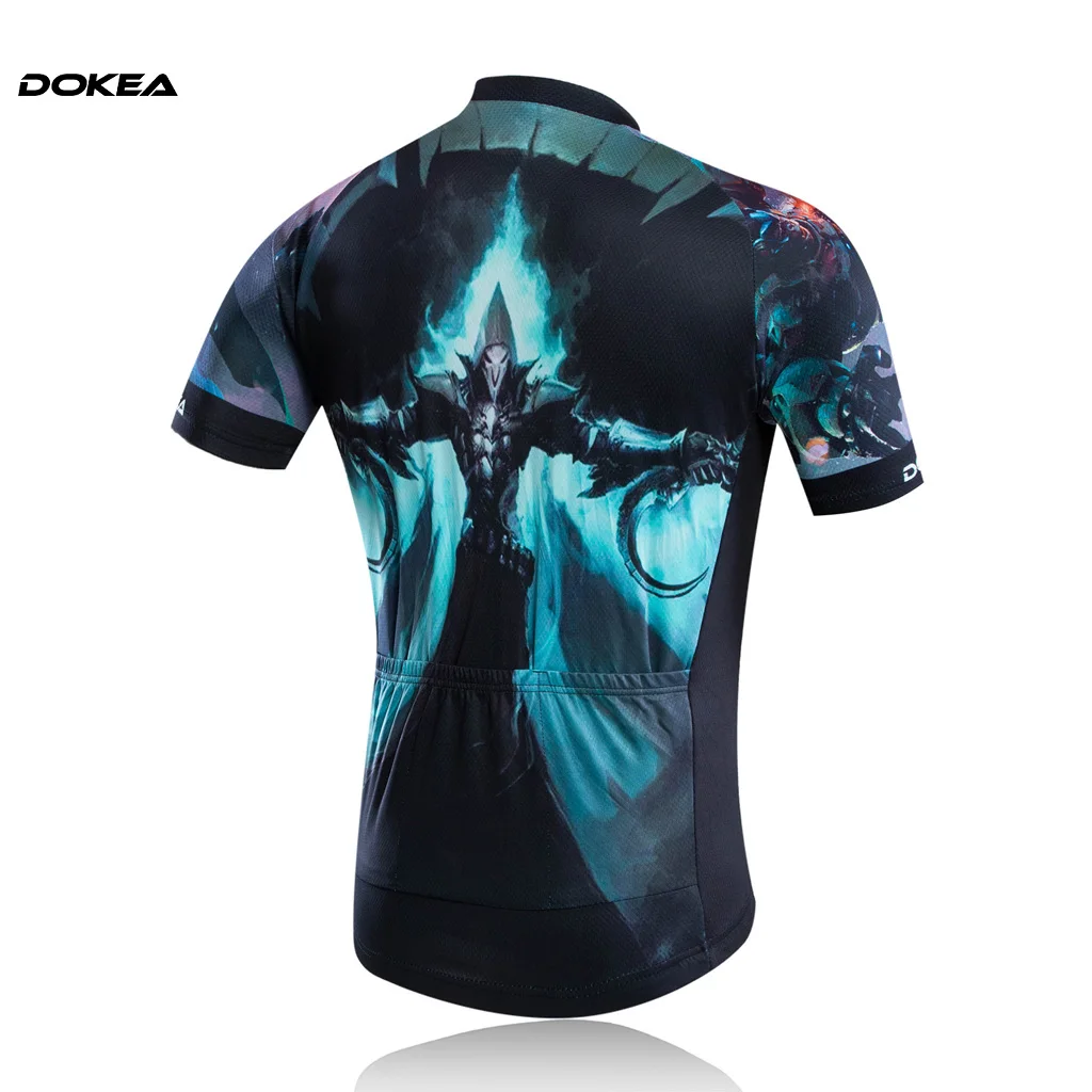 DOKEA Короткие Велосипедные Майки Roupa Ciclismo/Лето Дышащий Гоночный Велосипед