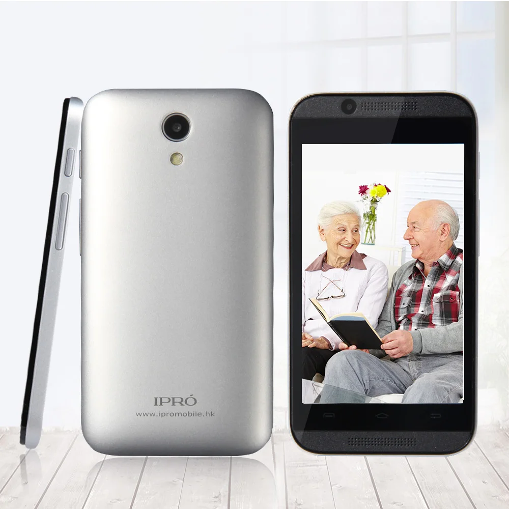 Original IPRO WAVE 4.0 MTK6572 Dual Core Smartphone Celular Android WCDMA Unlocked Mobile Phone 512M RAM 4GB ROM NO Contract | Мобильные