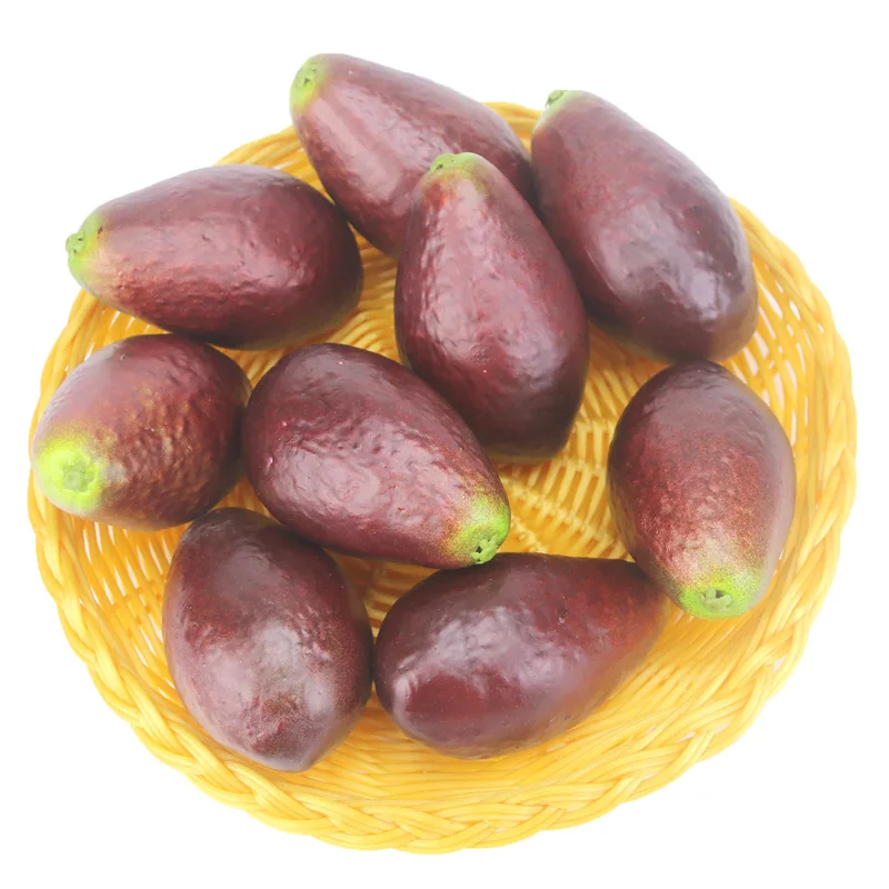 9 шт./лот искусственный vocado декоративные поддельные фрукты офис Украшения Декор
