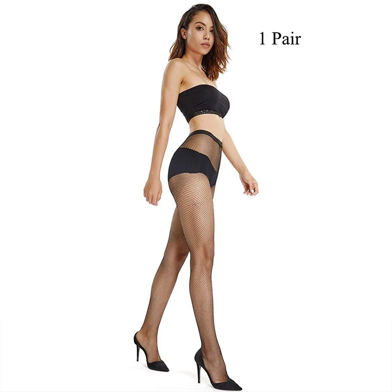 Женские пикантные колготки BOHOWAII в сетку женские с высокой талией Колготки