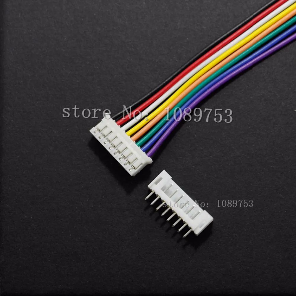20 комплектов JST 2 0 мм PH 8-контактный разъем с проводом 26AWG и штекером | Обустройство