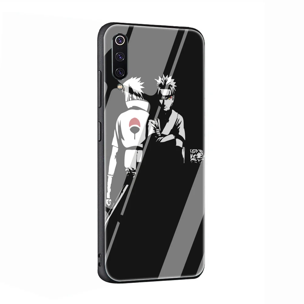 G2 Аниме Наруто закаленное стекло ТПУ чехол для Xiaomi 8 Lite A1 A2 9 Redmi Note 5 6 7 Pro 6A 4X POCOPHONE F1 - Цвет: G2