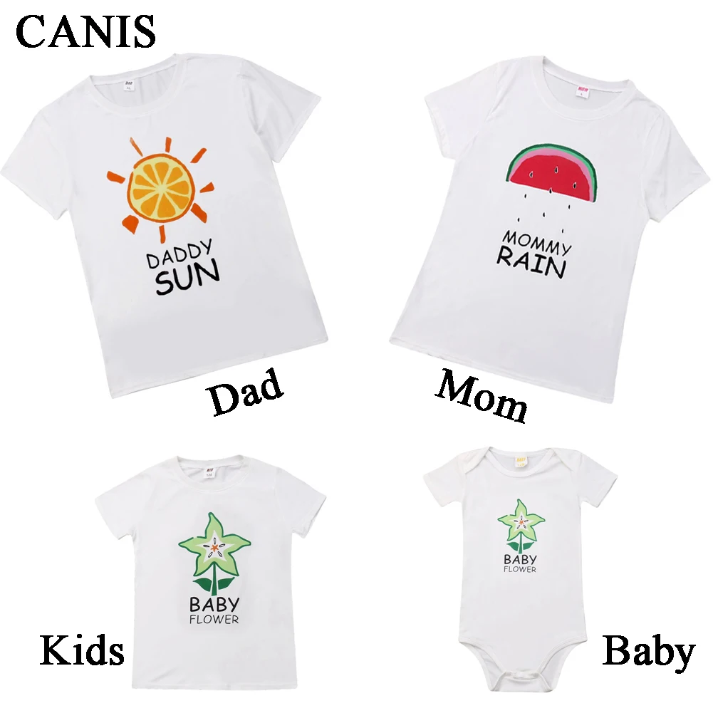 Футболка с короткими рукавами и принтом арбуза фруктов Детская футболка