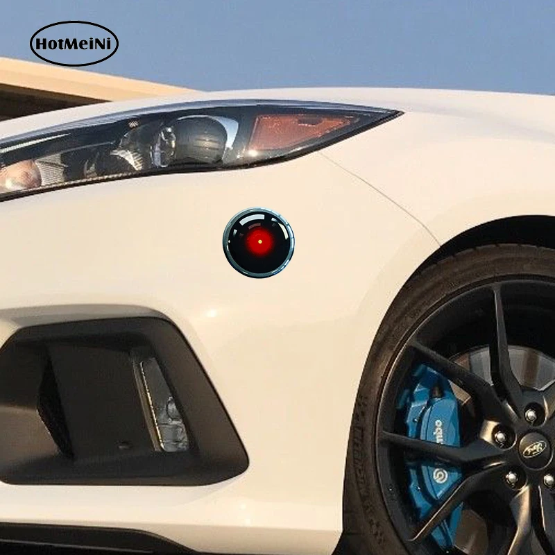 HotMeiNi 5 см x автомобильный Стайлинг 2 X купольная 3D камера наклейки для глаз запись