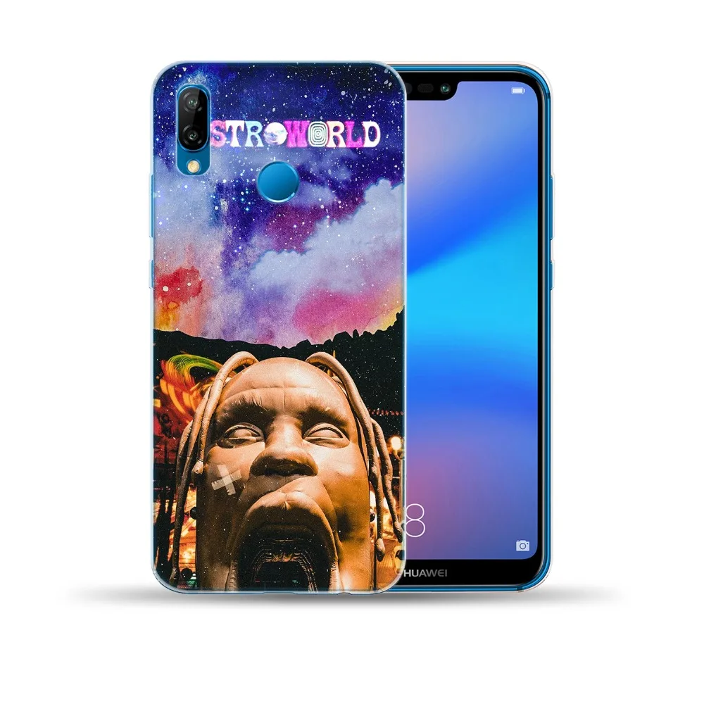 Чехол из мягкого ТПУ Travis Scott для Huawei P8 P9 P10 P20 Lite P30 Pro астромир серп чехол Mate 10 20 |