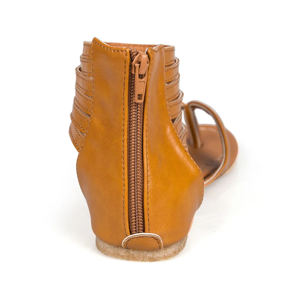 SAGACE/Вьетнамки Пляжные римские сандалии на плоской подошве Женские Модная