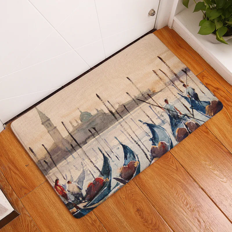 CAMMITEVER Франция башня Парижа Ретро европейские здания мягкая ковровая зона ковер