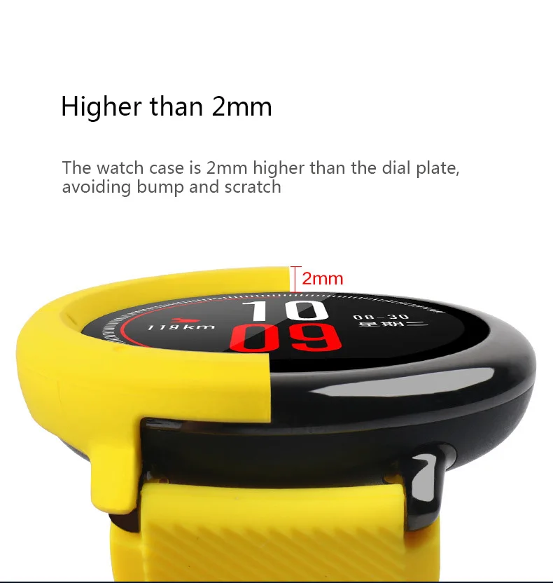 Жесткий пластиковый защитный чехол для Xiaomi Huami AMAZFIT Pace чехол спортивный чехол для смарт часов для Amazfit Pace аксессуары