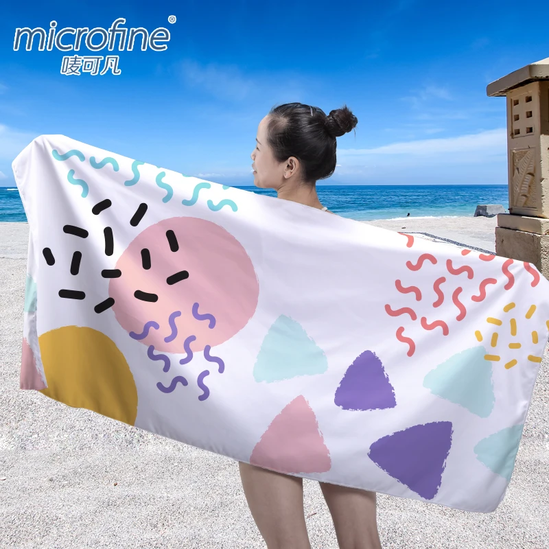 Фото Microfine Rectangle Summer Beach Towel Spa Hot Spring Holiday Travel Bath Robe Printed Microfiber Absorbent Дом и сад Microfine Rectangle Summer Beach Towel Spa Hot Spring Holiday Travel Bath Robe Printed Microfiber Absorbent Дом и сад
