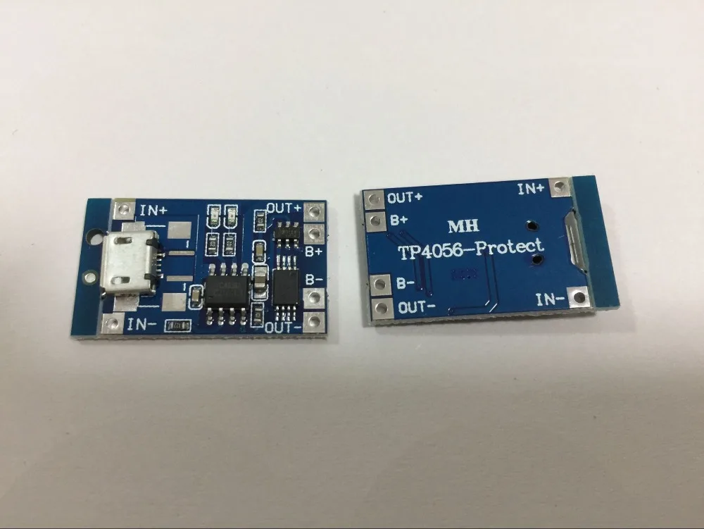 5 шт. зарядная плата tp4056 с двумя функциями защиты micro usb В 1a 18650 | Электроника