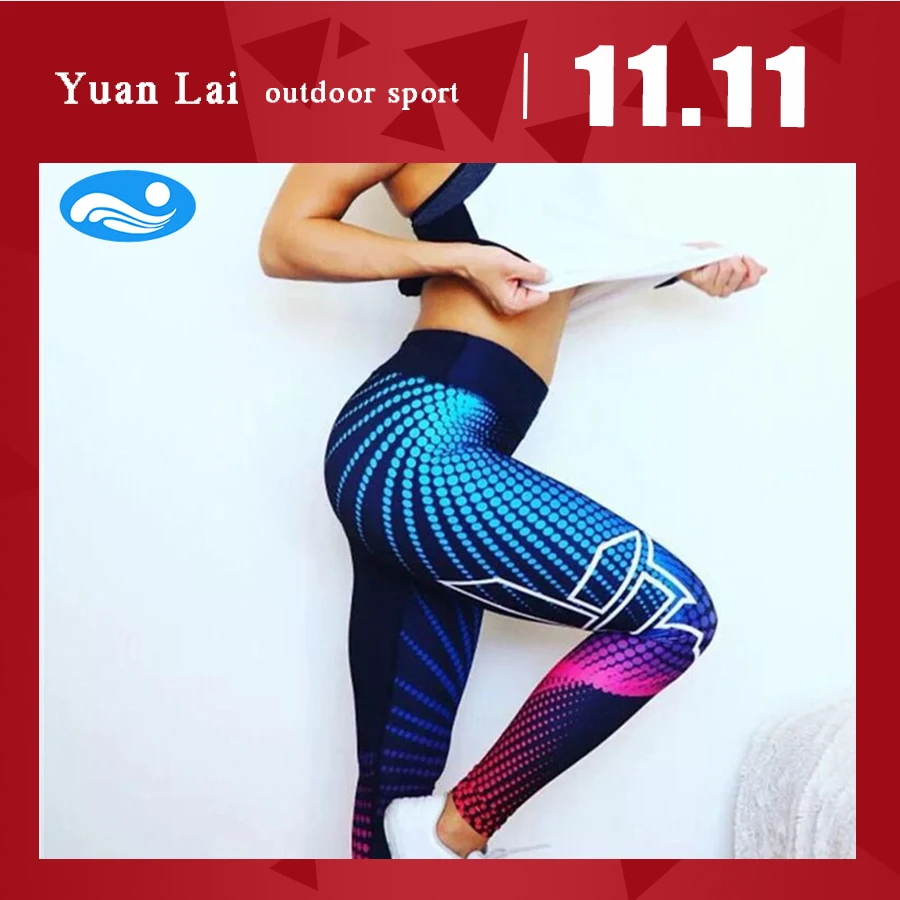 2018 Yuan Lai Sport Clothing Women Yoga Pant Leggings Seamless Sportswear Woman Gym Fitness | Спорт и развлечения