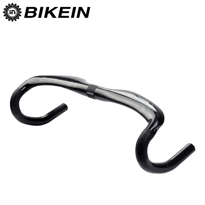 Велосипедный руль BIKEIN Lite матовый/глянцевый из карбона UD для езды на велосипеде
