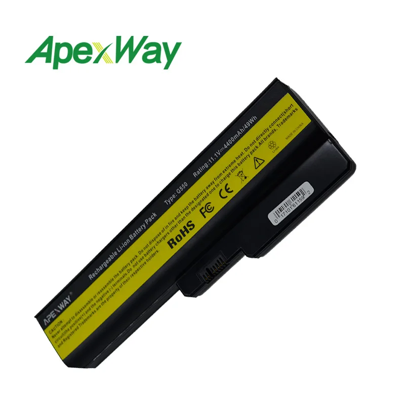 ApexWay 6 ячеек батарея для Lenovo 51J0226 57Y6266 57Y6527 57Y6528 ASM 42T4586 42T4728 FRU 42T4585 42T4727 L06L6Y02 8L6C02|11.1v