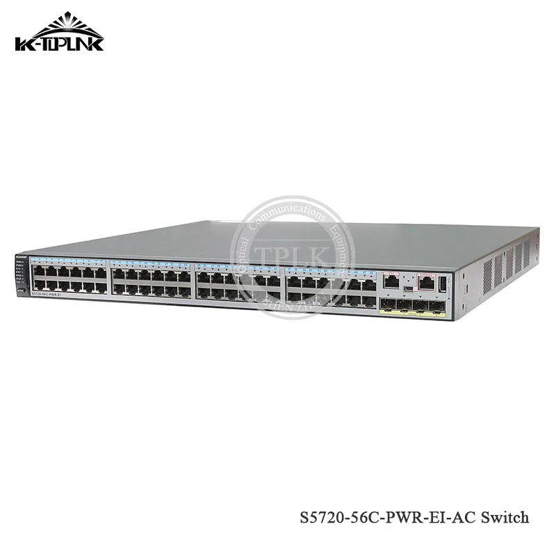 Мазь Хуа Вэй S5720-56C-PWR-EI-AC PoE коммутатор 48 + 10/100/1000BASE-T Ethernet Стандартный Gigabit Интерфейс