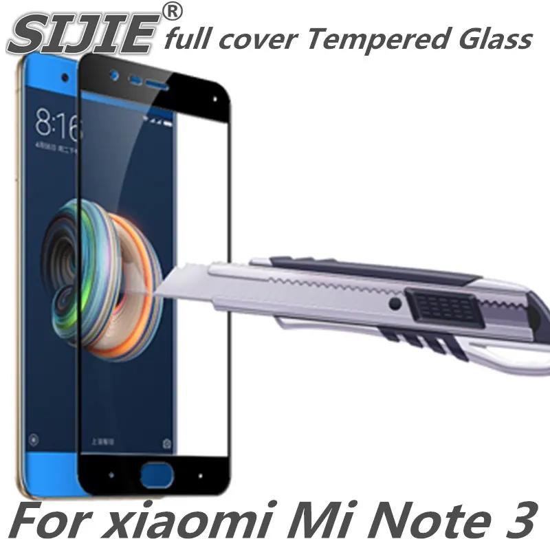 Полное покрытие из закаленного стекла для Xiaomi Mi Note 3 note3 MInote экран защитный 5