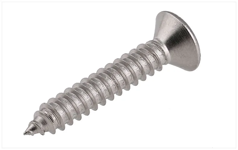 

100PCS Stainless steel 316 M2 M2.2 M2.6 M3 countersunk head Cross Recessed Flat Head Screws Phillips Self-tapping Wood Screws