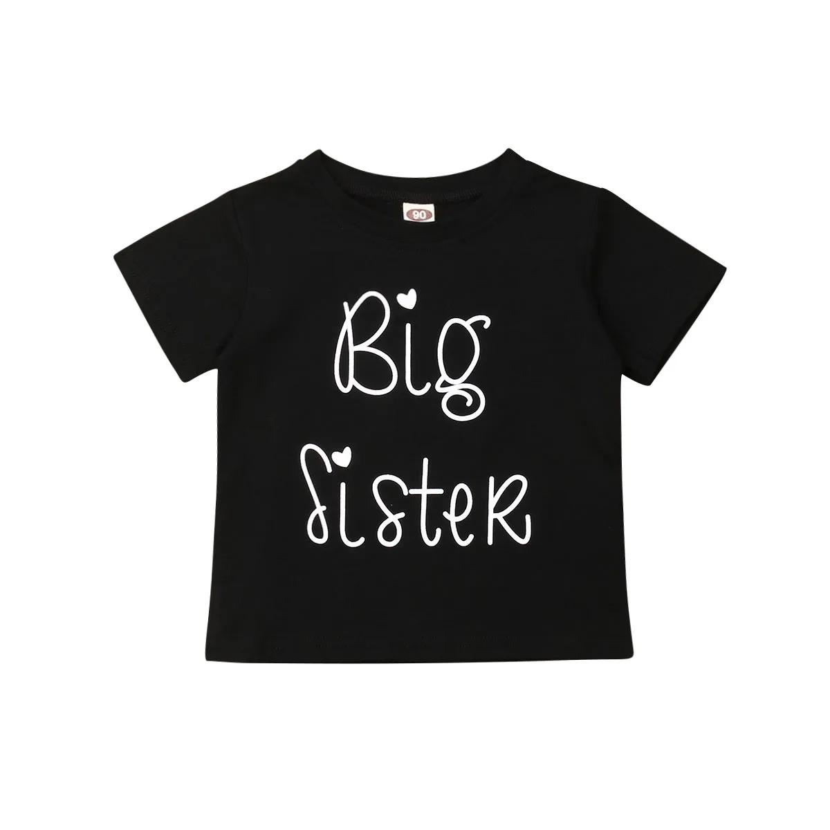 Новый летний детский комбинезон для всей семьи футболка с надписью Big Sister