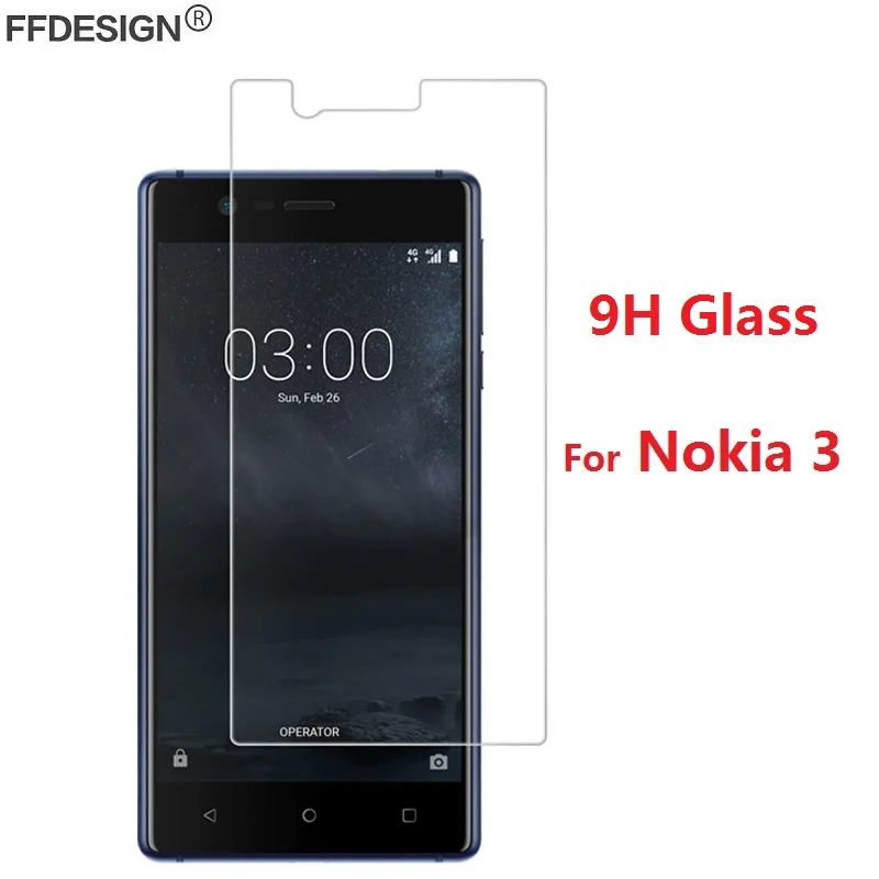 Защитное стекло для Nokia 3 закаленное Защита экрана защитная пленка из фольги