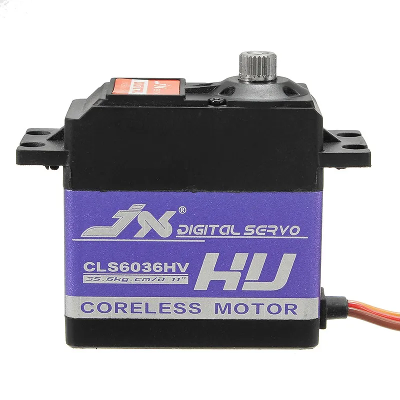JX Servo CLS6036HV 35 кг 180 градусов Coreless цифровой сервопривод на запчасти для