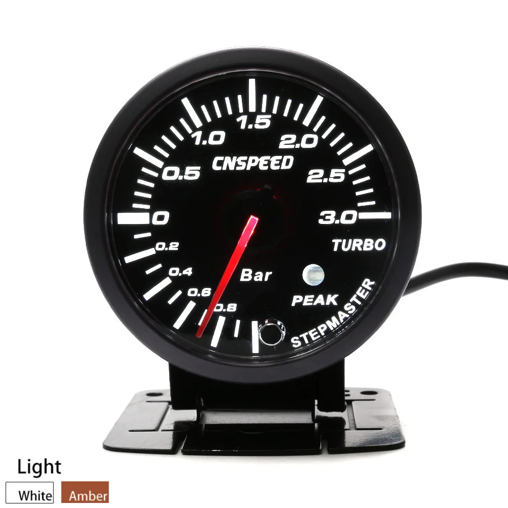 CNSPEED 60 мм 6201BB турбонагнетатель стол 0 ~ 3bar/6201BB 2Bar/6202BB Psi черный YC101347|Измерители