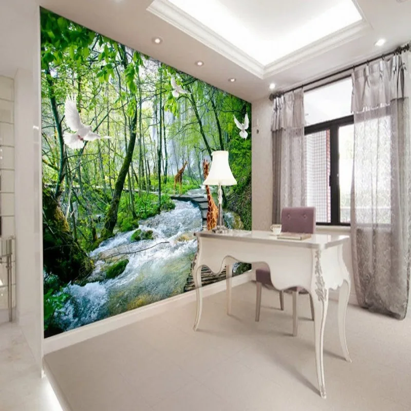 Обои с зеленым мостом жирафом жирафом|Обои| |