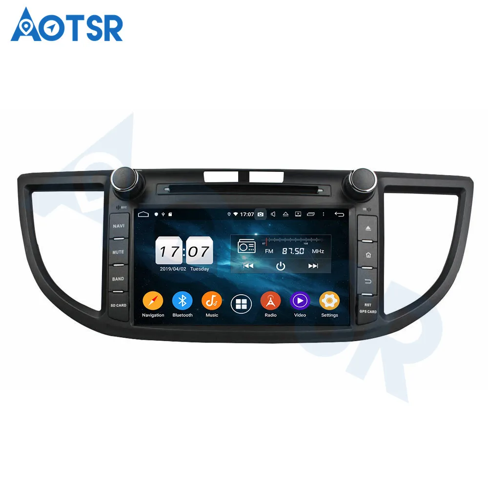 DSP IPS Android 9 0 4 Гб + 64 автомобильная навигация DVD-плеер для Honda CRV CR-V 2012-2016 головное