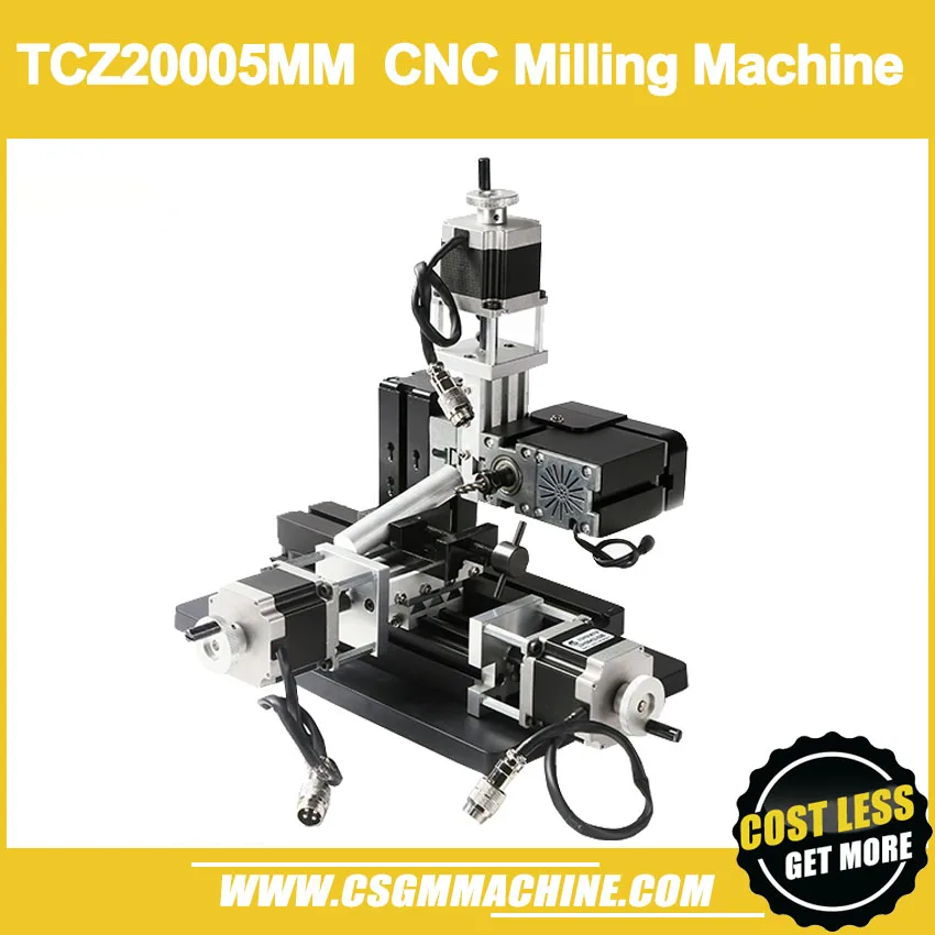 TCZ20005MM 60W горизонтальный фрезерный станок с ЧПУ/60W 12000rpm горизонтальная мельница