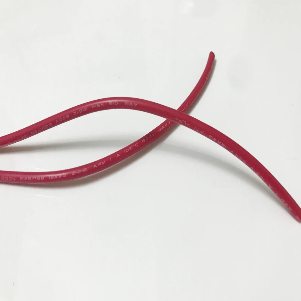 UL1015 12AWG 30 м OD _ 600 мм PVC гибкий многожильный кабель из луженой меди 105 в устойчивый к