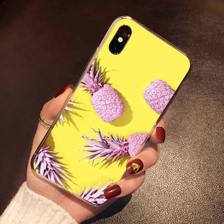 Матовый чехол KISSCASE с изображением ананаса розы для xiaomi redmi note 5 чехлы Xiaomi 8 задней