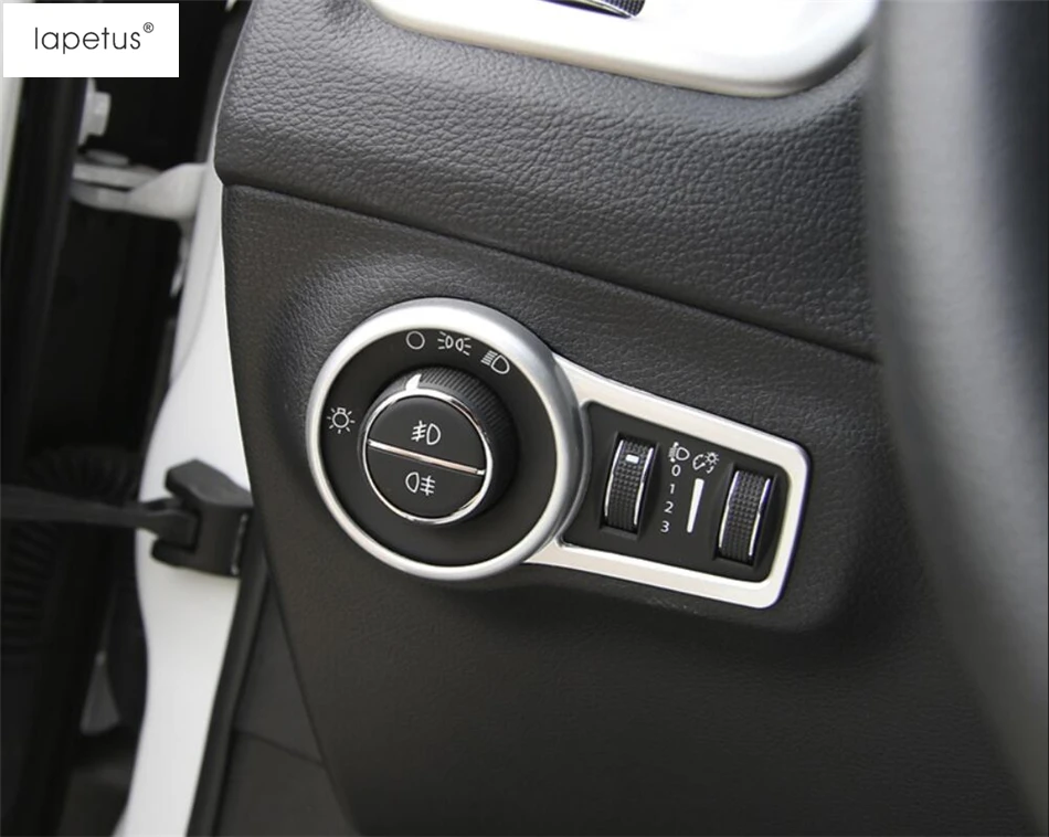 Аксессуары Lapetus для Jeep Compass 2017 2020 цветные головные фары переключатели комплект