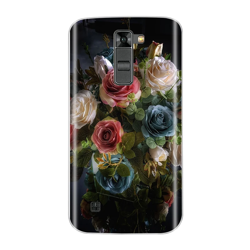 Чехол для телефона s, для LG K7 X210 X210DS, версия ЕС, мягкий силиконовый термополиуретановый Модный чехол с рисунком для LG K7, чехол