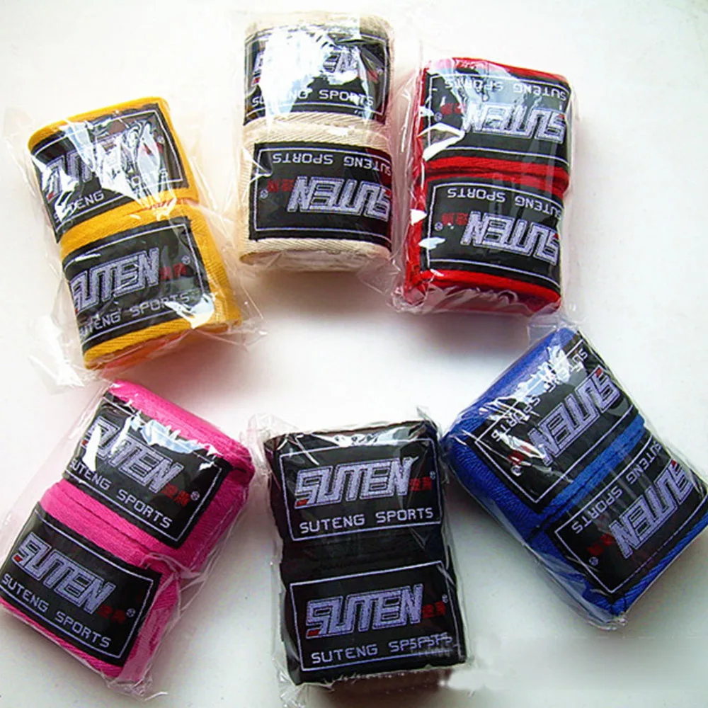 2 рулона ширина 5 см спортивный бинт хлопковый ремешок боксерские повязки ручные