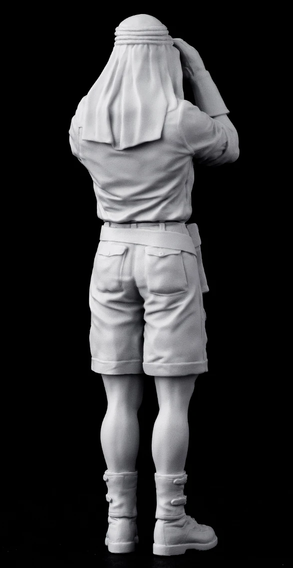 1/18 90 мм Неокрашенная полимерная фигура британской армии SAS | Наборы для сборки