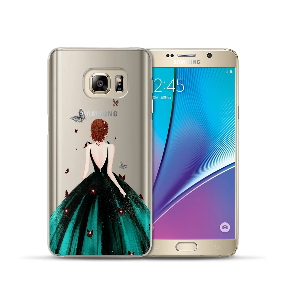 Модный чехол для девочек Samsung Galaxy S8 A5 2017 J7 J5 J3 A3 2015 2016 S6 S7 Edge S9Plus телефона Fundas Etui Capas |