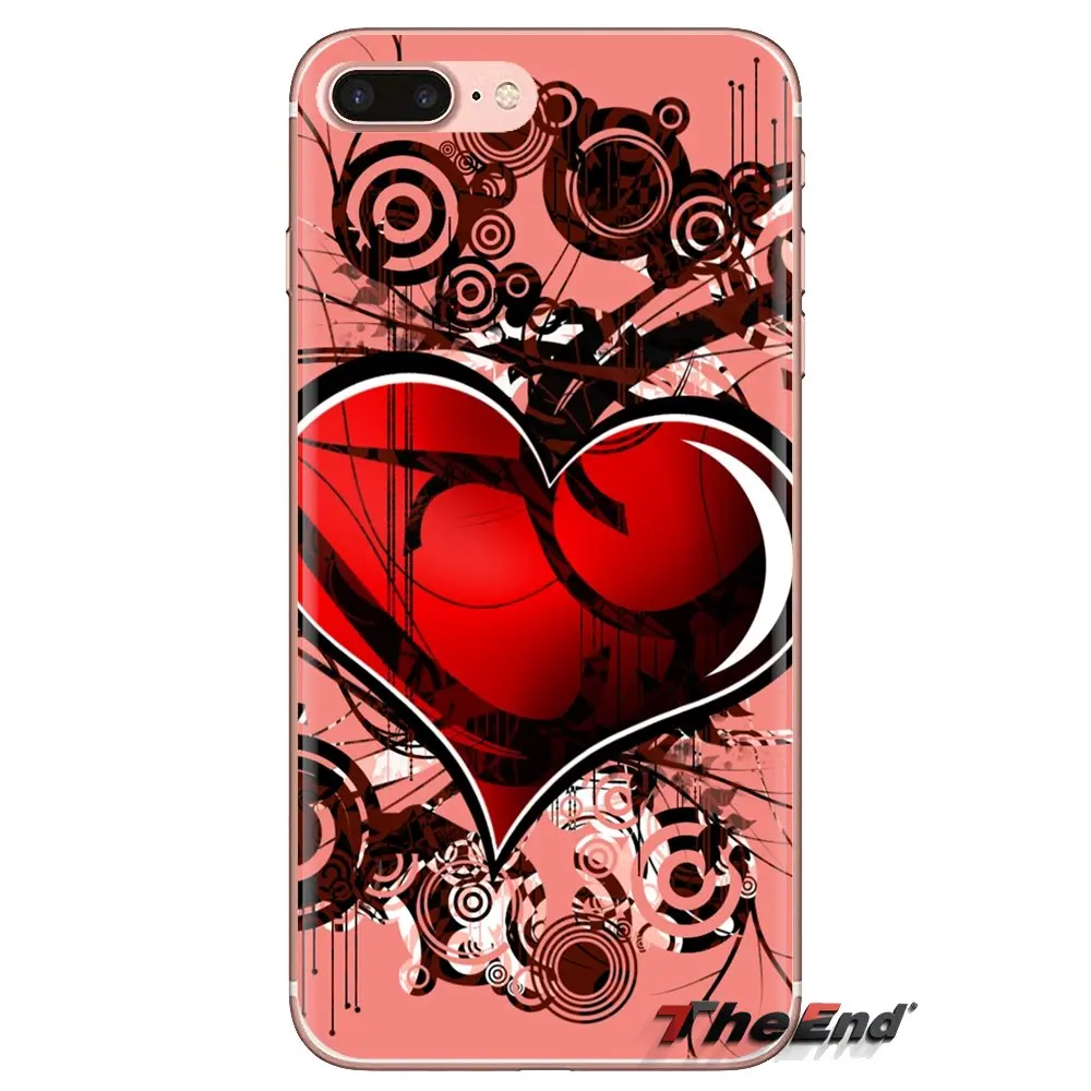 TPU Transparent Cover Bag Abstract Love Wallpapers For LG Spirit Motorola Moto X4 E4 E5 G5 G5S G6 Z Z2 Z3 G2 G3 C Play Plus Mini |