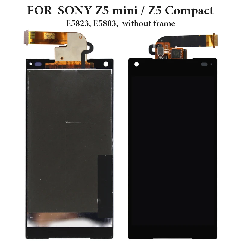 AAA + для Sony Xperia Z5 Mini Compact E5823 E5803 сенсорный ЖК-экран дисплей дигитайзер сборка