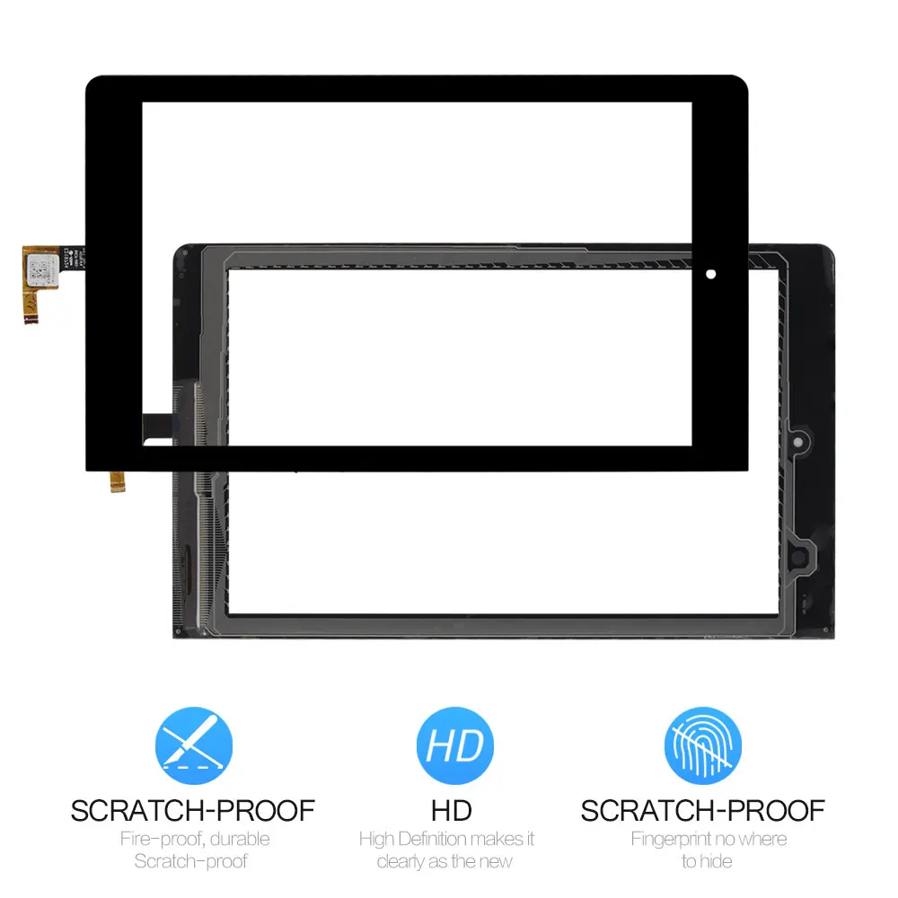 SRJTEK Touch для Lenovo Yoga Tablet 8 B6000 F 60043 сенсорный экран дигитайзер сенсорная стеклянная