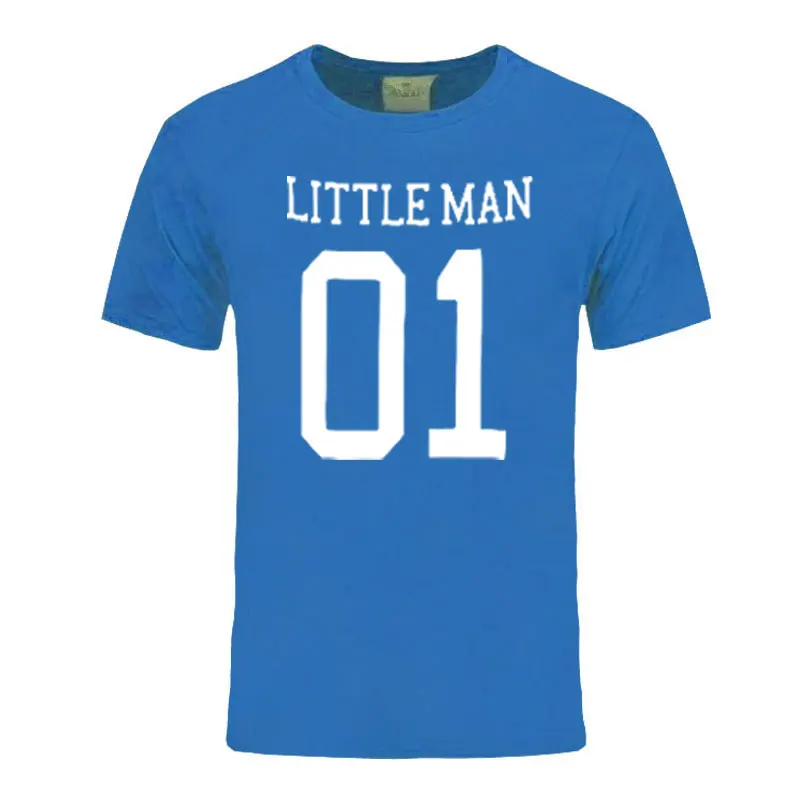 Футболка для семьи одежда сына и папы большого мужчины маленького Отца Сына