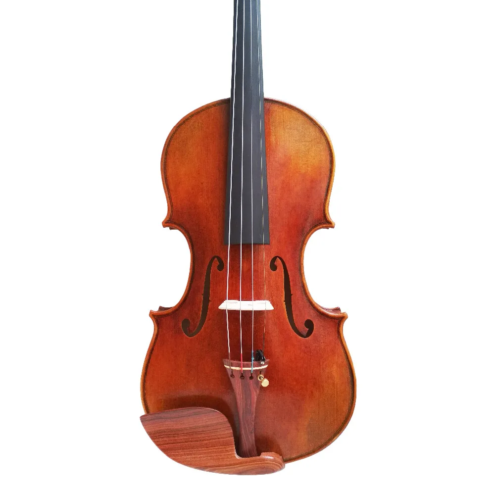 Бесплатная доставка копия Guiseppe Guarneri del Gesu II 1743 FPVN04 масляный лак скрипка с пенным