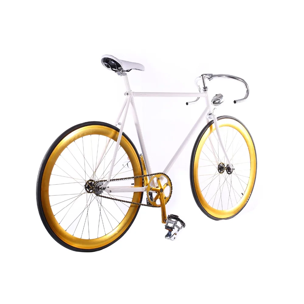 Fixie велосипед стальная рама 700C трек велосипед односкоростной 52 см 56 см fixie Велосипед Винтажный DIY рама