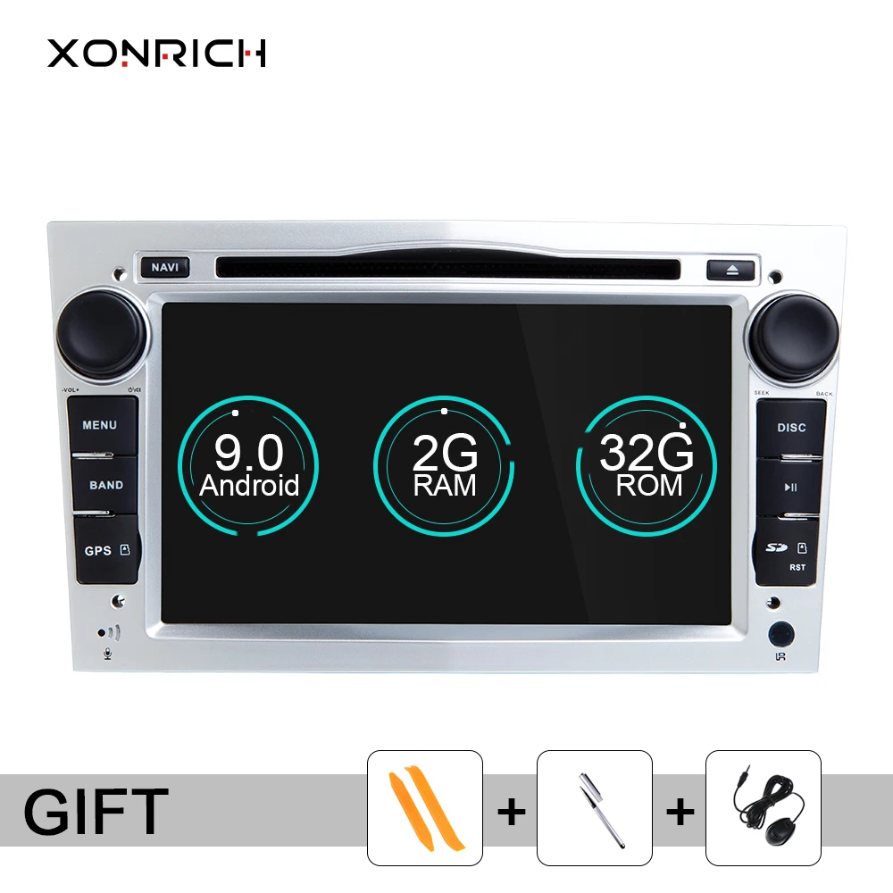 2Din Android 9 0 автомобильный мультимедиа для opel Vauxhall Astra H G J vivaro Vectra CAntara Zafira B Corsa D Meriva