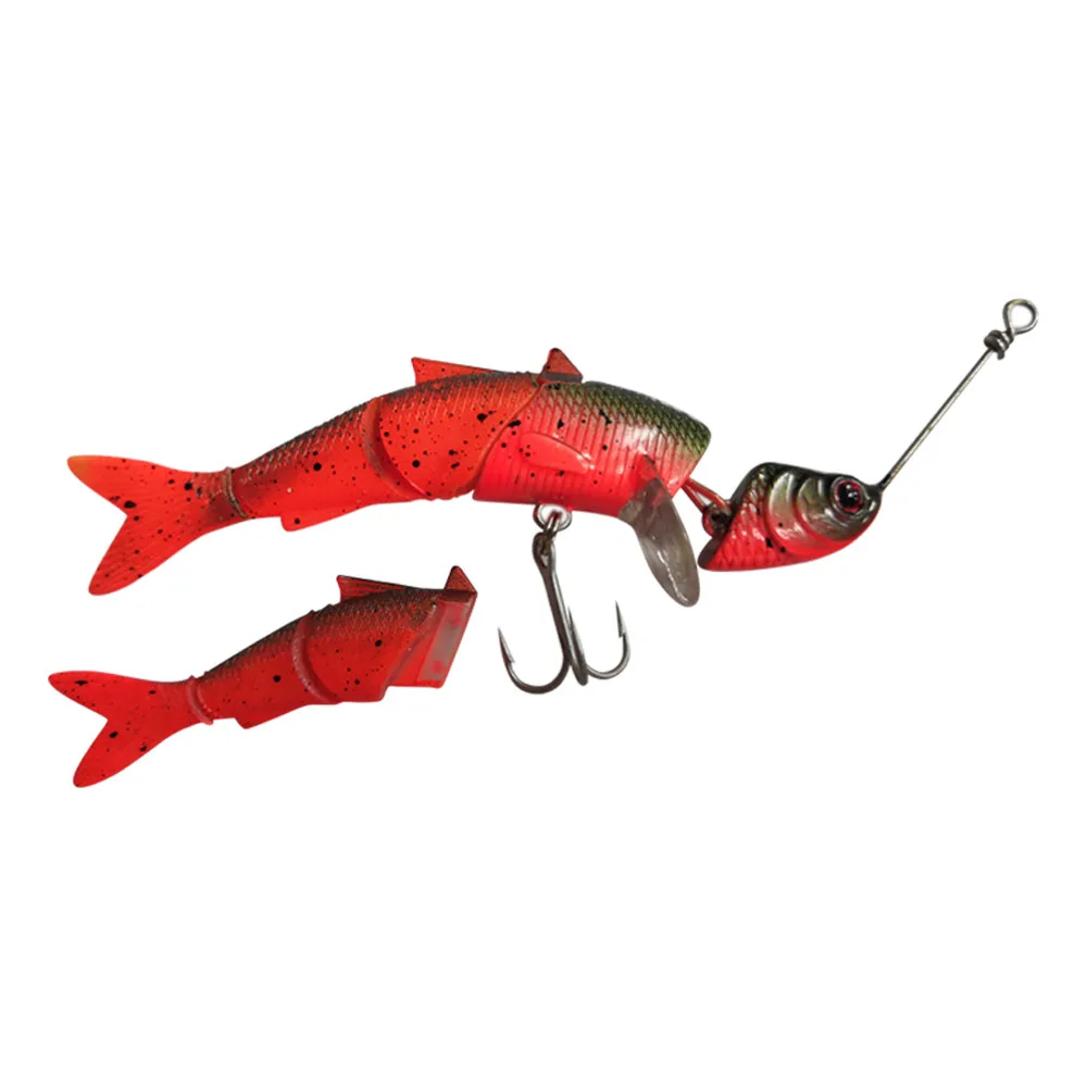 Ardea жесткая приманка 1 шт. 3 шарнирная секция Swimbait рыболовные приманки жесткие с