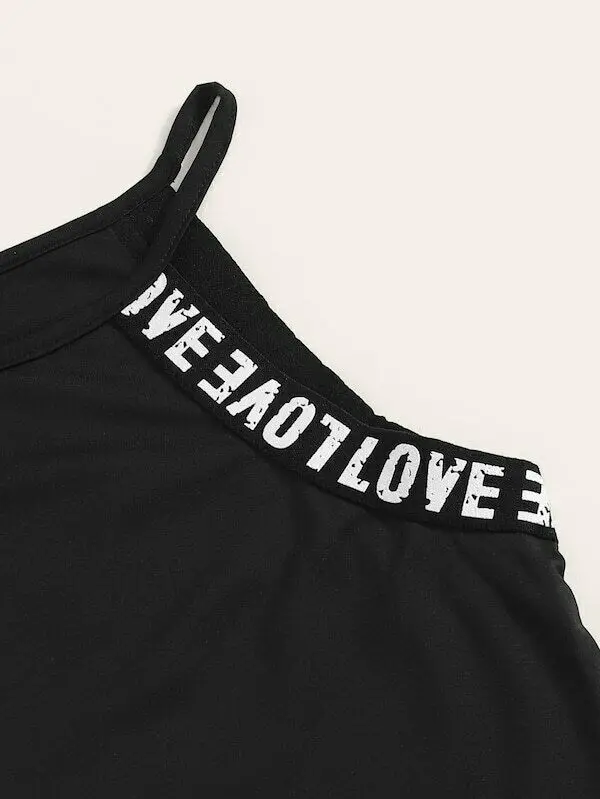 

Women's Sleeveless Set Yoga Fitness Loose Suit Sling T-Shirt + Stretch Shorts