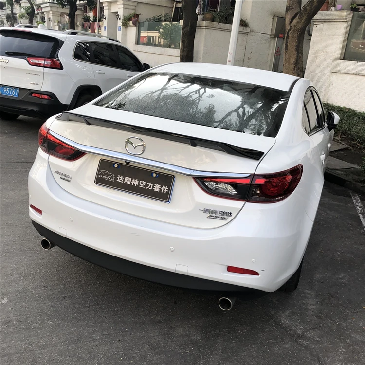Для Mazda 6 спойлер ATENZA-, мазда 6 ATENZA PULS, спойлер из АБС-пластика, заднее крыло, цветной задний спойлер