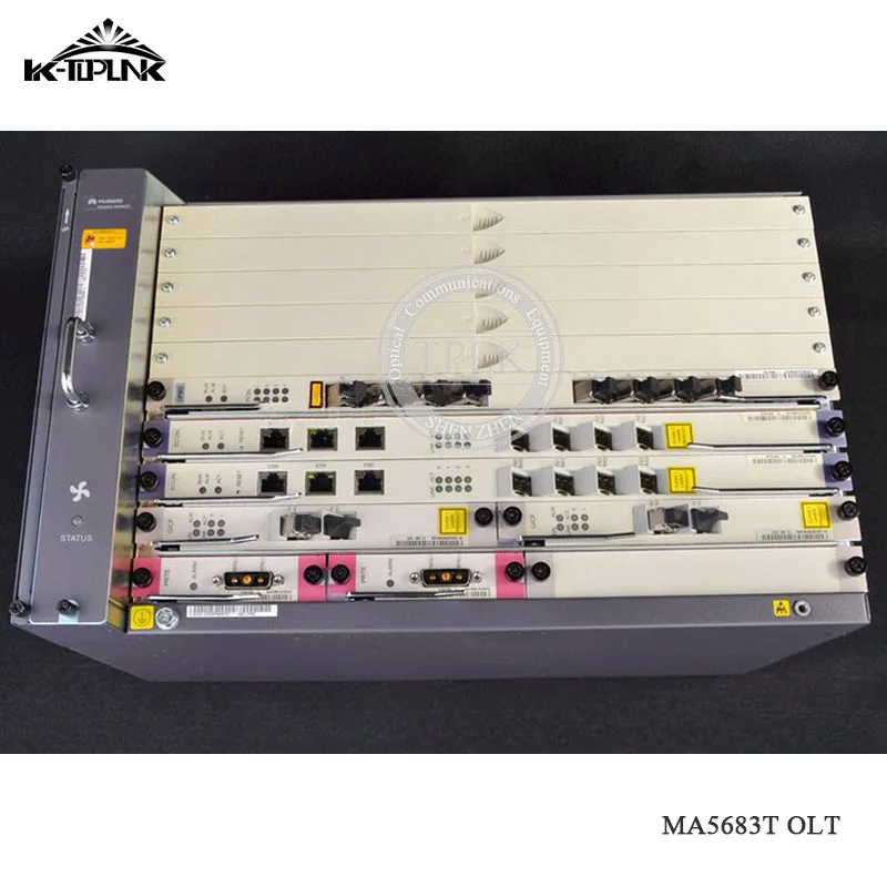 Заводская цена MA5683T GPON OLT Оптический линейный терминал 2 * SCUN 1*10G X2CS Uplink PRTE 1*8 портов