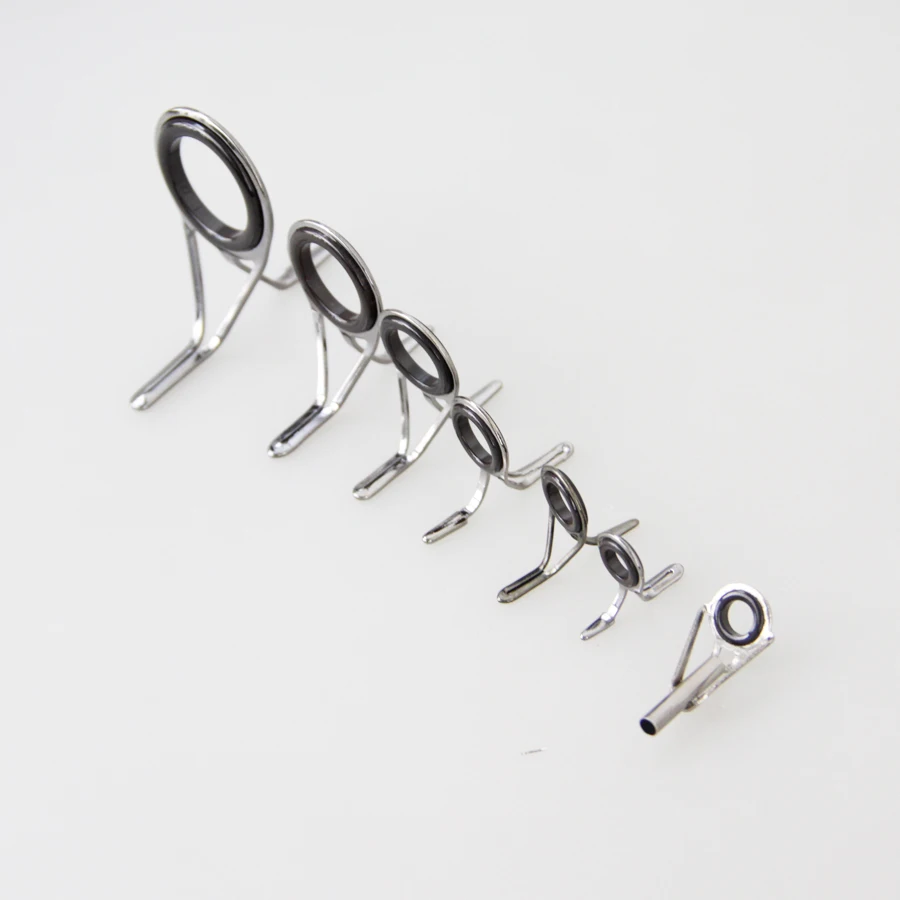 7 шт. направляющая для удочки наконечник Топ Ремкомплект Нержавеющая сталь